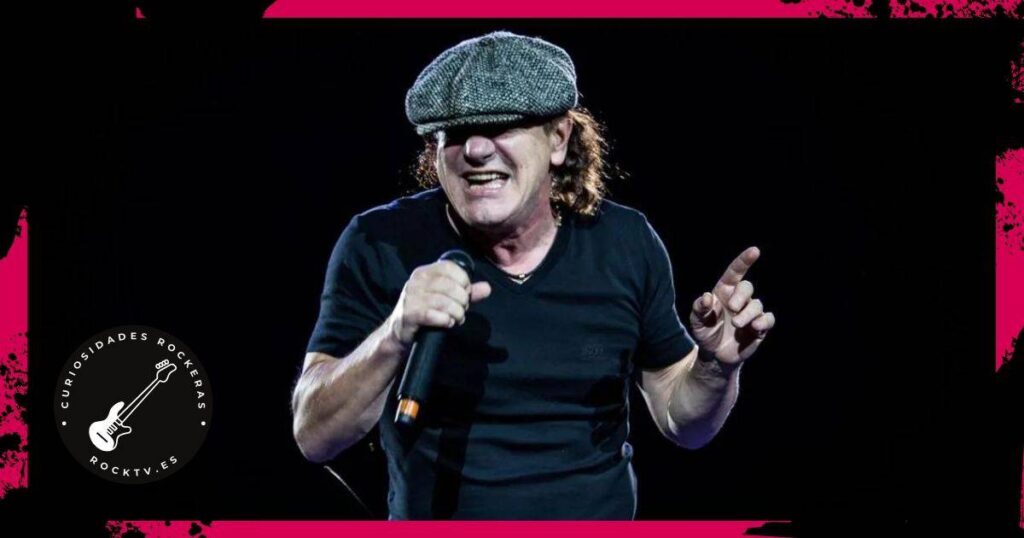 Brian Johnson, cantante de AC/DC