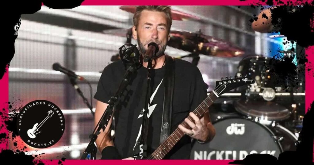Chad Kroeger cantante de Nickelback
