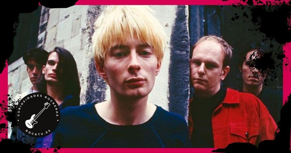 Imagen de Radiohead cuando sacaron the Bends