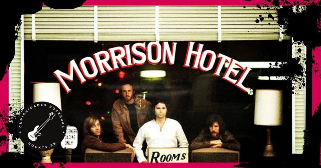 Portada del álbum Morrison Hotel de The Doors